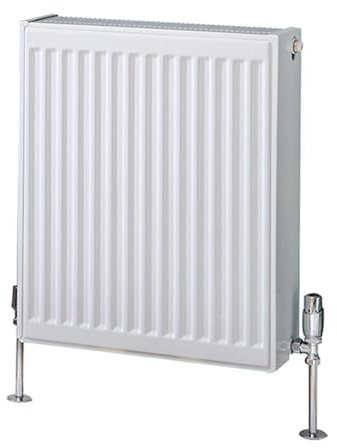 Milano Compact White Type 33 Horizontal Triple Panel Convector Radiator - 600mm x 500mm