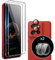zZjoOoj Protector de pantalla para Motorola Moto Edge 50 Neo, pack de 2 películas de vidrio templado, protección individual de metal para cámara, resistente a los arañazos, protector de pantalla HD y