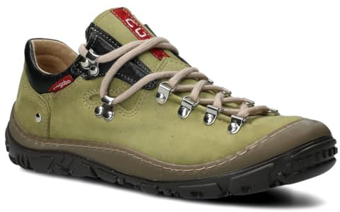 nagaba - Wanderschuhe Damen - Lederschuhe Trekkingschuhe Damen - Outdoor Halbschuhe Frauen Echtleder, Schnürschuhe - Damenschuhe, Halbschuhe, Freizeitschuhe