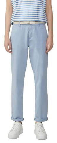 s.Oliver Chino mit geflochtenem Gürtel und Garment Dye