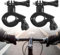 TOTSUN 2PCS Camera Motorcycle Mount, Motorcycle Bike Handlebar Mount Camera Bike Mount for Hero 4 5 6 7 8 9, Compatible with Hero 3+/DJI Osmo/AKASO/Campark/YI