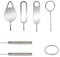 HARY 7-Piece Video Doorbell Removal Tool Set - Security Pin Key Release Kit Compatible with Ring, Arlo, Nest & Eufy Doorbells - Includes 2 Removal Pins & Key Ring (4 Styles)