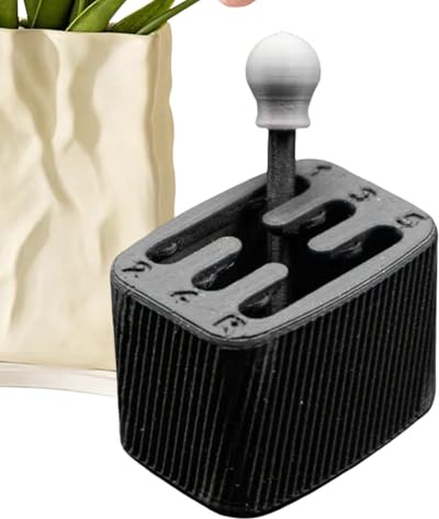 Gear Shifter Toy, 3D-gedrucktes Fingertip Gadget, dekorativ, Stressabbau, kompaktes Entspannungsgerät, ideal für Kinder, Erwachsene, Zuhause, Büro, Reisen, Schule, Büro, Arbeit, Konzentrationshilfe