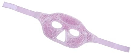 FIXOSHEE Augenmaske Tragbare Wiederverwendbare Kühlende aus Pvc Halbgesichtsmaske zur Linderung Geschwollener Augen für Entspannung bei Meetings und Zuhause