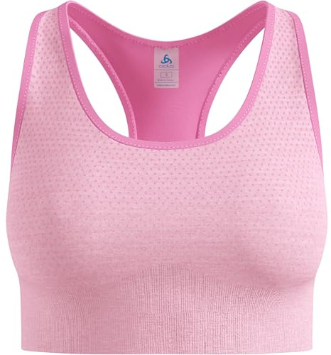 Odlo Seamless Medium Padded Sport Sport-BH Damen Berry - Hyper pink L
