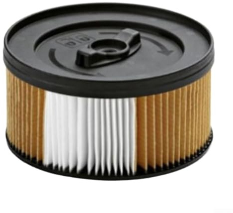 Cartouche de filtre à air pour aspirateur WD4, WD5, WD4.200, WD4.290 et WD5.200M, filtre de rechange robuste compatible avec Karcher