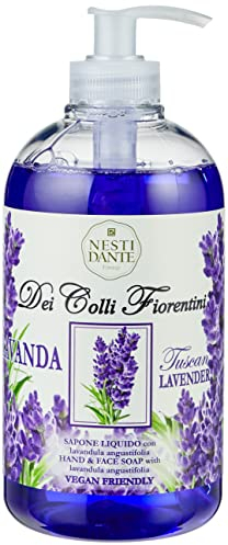 Nesti Dante Colli Fiorentini Tuscan Lavender (Liquid Soap/Flüssigseife 500 ml, Unisex, für alle Hauttypen geeignet) 661204
