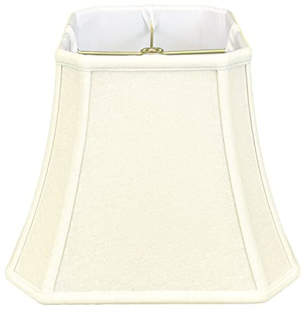 Royal Designs Eck-Lampenschirm, eckig, Eierschale, 19 x 30 x 25 cm