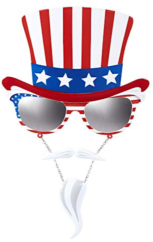 W WIDMANN MILANO Party Fashion - Lustige Brille, Spaß, Scherzartikel, Kostümzubehör, Accessoire, Karneval, Mottoparty