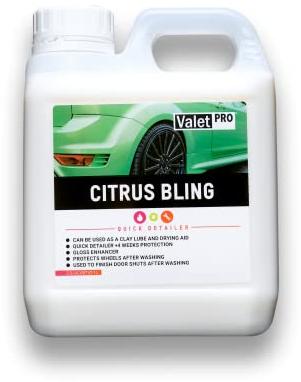 ValetPRO Citrus Bling 1 Liter Zitrus Quick Detailer Gleitmittel Glanzverstärker