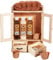 BRUBAKER Cosmetics Bade- und Pflegeset Kokosnuss im Holzschrank
