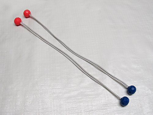 Bungee Sail Ties with Balls x2 (4MM X 600MM Sail Fastners Secure Hold Marine Boat Deck Yacht)