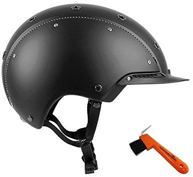 Casco Reithelm CHAMP-3 + Hufkratzer Reiterladen24 (schwarz, M (57-58cm))