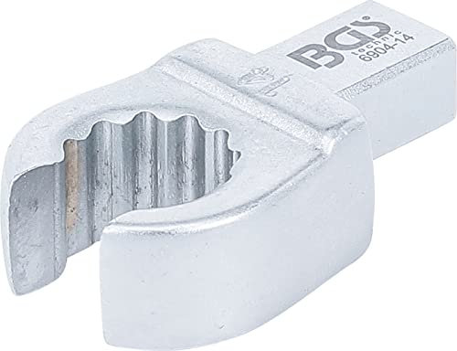 BGS 6904-14 | Push Fit Ring Spanner | open Type | 14 mm | Square Size 9 x 12 mm
