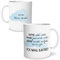 OWLBOOK® Personalisierte Geschenke für Kaffe Liebhaber Tasse Personalisiert Name Ich mag Kaffee Tasse mit Spruch Geschenke Geschenkideen für Kaffee Liebhaber zum Geburtstag Keramik 300 ml