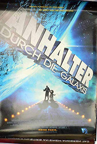 Per Anhalter durch die Galaxis John Malkovich Filmposter A1 84x60cm gerollt (1)