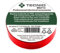 TECNID Nastro Isolante in PVC - 15mm x 10mt - Spessore 0,13mm – Impermeabile e resistente al calore – Lunghezza 10mt - Colore Rosso