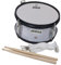 ROCKSTAR - Tambor Caja de Madera Afinable para jóvenes músicos Jinbao L1005WH incluye Correa y Baquetas, Instrumento Musical para Banda Infantil