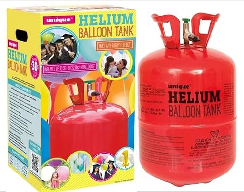 Balloon Helium Gas Disposable Cylinder Canister Birthday Party Fills upto 30 Balloons