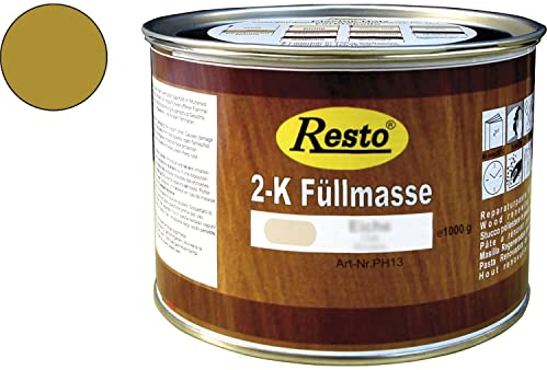 RESTO 2K Füllmasse 500g Eiche