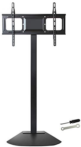 GGZONE TV-Ständer Boden mit Halterung für 32 42 50 55 65 80 Zoll Flachbildfernseher mit gebogenem Bildschirm und höhenverstellbarem Drehgelenk – Schwarz Beautiful Scenery