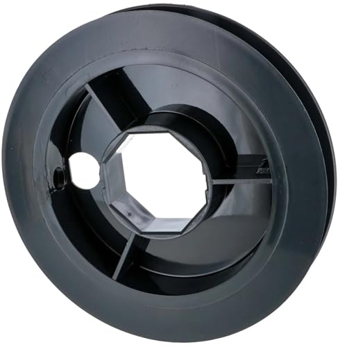 cyclingcolors Poulie de guidage volet roulant sangle 12 à 15mm centre octogonal 40mm en plastique noir à clipser Fenêtre Store, Ø 138mm