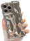 ZTOFERA Wavy Case for iPhone 13 Pro (6.1-Inch), Cute Wave Frame Shiny 3D Ripple Electroplating Design Protective Phone Case Soft TPU Bumper Shockproof Cover for Girls Women, Silver