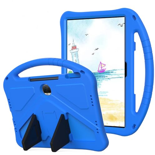 Unichthy Case for Honor Pad 9 - 12.1-inch Tablet Cover with Handle Stand, Lightweight & Shockproof, Blue