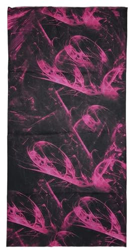 ware-direkt Schlauchschal Multifunktionstuch Loop Schal Halstuch Damen Herren Outdoor Sport Atmungsaktiv Elastisch (Splash Neon Pink)