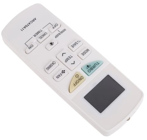 ARC470A1 Telecomando facile da usare per condizionatore d'aria ARC470A11 ARC470A16 ARC469A5 Nessun codice di programmazione necessaria Telecomando ARC470A11
