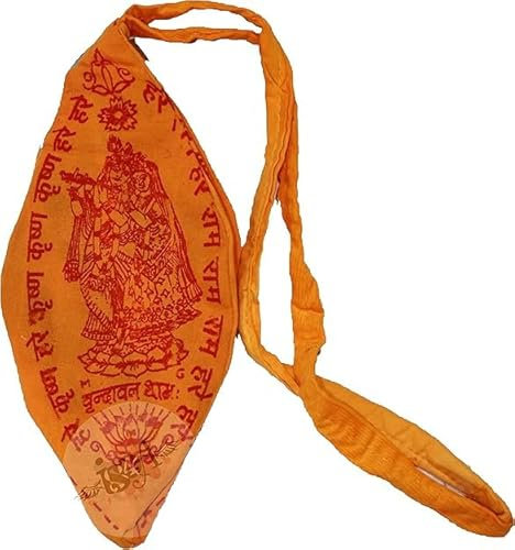 Gaumukhi Jap Mala Tasche, handgefertigt, heiliger Perlenhalter für Meditation und Gebet