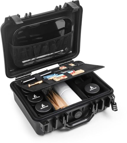 INFINITKIN XL geruchsdichte Box, abschließbar, geruchsdicht, luftdicht, wasserdicht und knautschfest, für Zuhause, Reisen und Camping, tolle Geschenkidee
