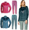 IRGE Pigiama Donna in Caldo Pile Coral Varie Fantasie 2190/2 (IT, Testo, XL, Regular, Regular, 2192 Fuxia)