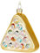 BRUBAKER Billard - Boule de Noël en Verre Peinte à la Main - 9,5 cm Boule d'arbre Boules de Billard Multicolores - Drôle de Décoration de Noël Soufflée à la Bouche - Figure Drôle Déco Pendentif