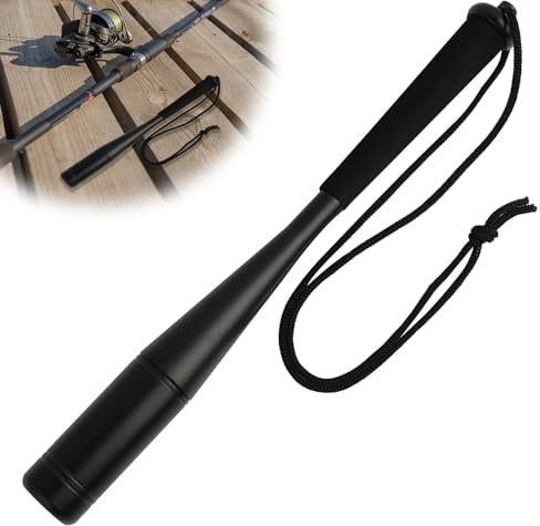 Matapeces de Aluminio de 24,5 cm - Robusto y Duradero Accesorios de Pesca, para la Pesca de Trucha y Otros Peces, Mango Antideslizante, Desmontable para Fácil Transporte y Almacenamiento