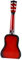 ibasenice 23 Kindergitarren Gitarren Für Instrumente Kindergitarre Tragbare Gitarre Musikinstrument Rot Holz