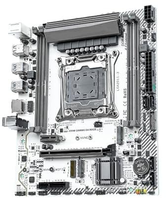 ARGB X99 Gaming Computer LGA 2011-3 XEON Motherboard In-tels E5 2620 2666 2670 2678 V3 V4 support DDR4 RECC NON-ECC Memory NVME