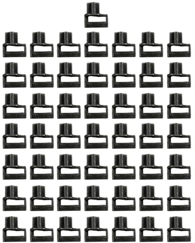 Buxuaaaa Tastiere meccaniche Stabilizzatori Clip Riduzioni del rumore Digitazione silenziosa per tastiere Big Snap Fasteners Stabilizzatori meccanici