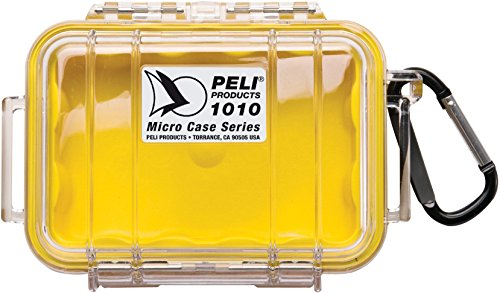 PELI 1400 Protective Case for Camera, Lenses, Drones and Sensitive Electronic Equipment, IP67 Watertight and Dustproof, 3 Capacity, Customisable Foam Insert: Black