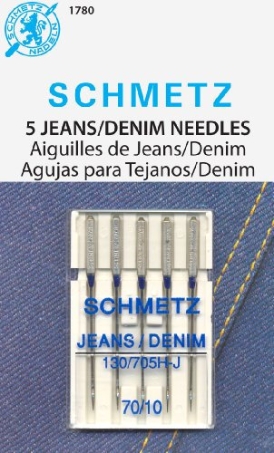 Euro-Notions 1780 Jean and Denim Machine Needles, Multi-Colour