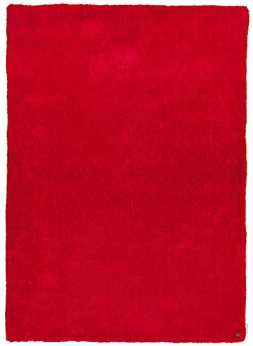 Tom Tailor Teppich handgetuftet rot Größe 65x135 cm