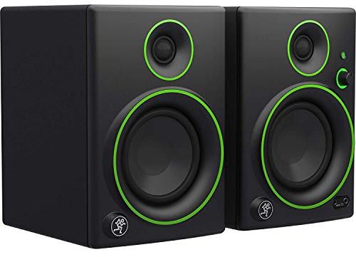 Mackie Studio-Monitor, Schwarz mit grünem Rand, 10,2 cm (4 Zoll) (CR4BT)