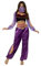 Smiffys Costume de princesse arabe pourpre, avec pantalon, haut et voile