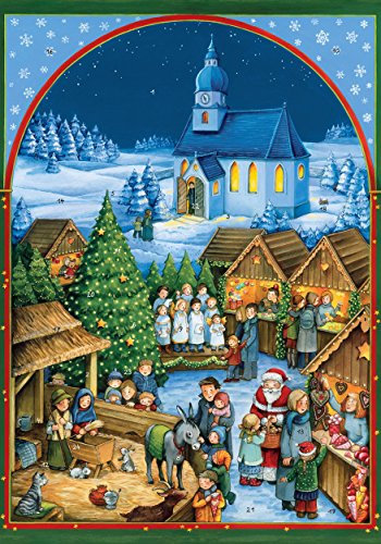 Coppenrath Adventskalender „Kirchen-Weihnachtsmarkt“, traditionell