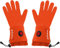 Glovii GLR Akku Beheizte Thermoaktive Universal Handschuhe, Größen XXS-XL, Orange, Akkus Enthalten (L-XL)