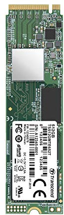 Transcend MTE652T 512 GB SSD Interno NVMe/PCIe M.2 PCIe NVMe 3.0 x4 Industrial TS512GMTE652T