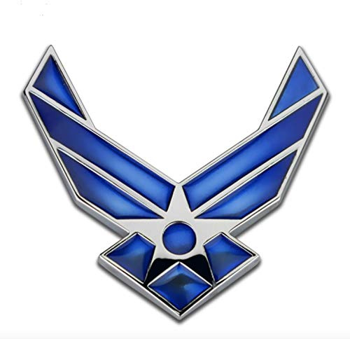 3D Metall US Air Force Auto Emblem Aufkleber (Air Force)