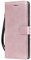 DENDICO Coque pour Galaxy S10 5G, PU en Cuir Coque Portefeuille Étui Housse, Design Classique TPU Coque pour Samsung Galaxy S10 5G - Rose