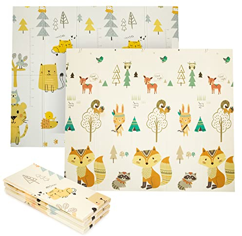 Trendcool Baby-Spiele-Decke. Spielmatte Baby. Krabbelmatte. Krabbelmatte Baby. Gepolsterte Baby-Decke. Eva Gummiboden 1,8x2m. Baby-Teppich. Baby-Fußmatte.