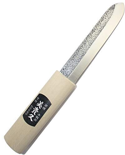 Coltello artigianale giapponese forgiato mano lama in carbonio spessa lama martellata 135 mm coltelli multiuso made in Giappone